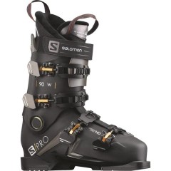 comparer et trouver le meilleur prix du chaussure de ski Salomon S/pro 90 w black/belluga/go taille 26/26.5 2021 sur Sportadvice
