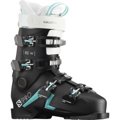 comparer et trouver le meilleur prix du chaussure de ski Salomon S/pro 80 w black/scuba noir/blanc taille 24/24.5 2021 sur Sportadvice