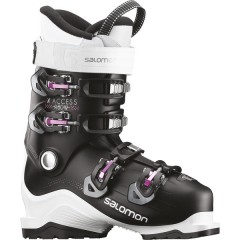comparer et trouver le meilleur prix du ski Salomon X access r80 w wh/darkpurpl noir/blanc taille 24/24.5 2020 sur Sportadvice