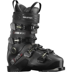 comparer et trouver le meilleur prix du chaussure de ski Salomon S/pro hv 120 black/red/bell taille 25/25.5 2021 sur Sportadvice