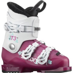 comparer et trouver le meilleur prix du chaussure de ski Salomon T3 rt girly rose/blanc taille 24/24.5 sur Sportadvice