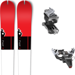 comparer et trouver le meilleur prix du ski Movement Rando apple 65 + speed radical silver rouge/blanc sur Sportadvice