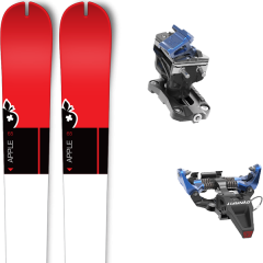 comparer et trouver le meilleur prix du ski Movement Rando apple 65 + speed radical blue rouge/blanc sur Sportadvice