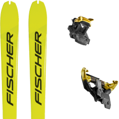 comparer et trouver le meilleur prix du ski Fischer Rando transalp rc carbon + tlt speedfit 10 alu yellow/black jaune sur Sportadvice