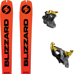 comparer et trouver le meilleur prix du ski Blizzard Rando zero g race + tlt speedfit 10 alu yellow/black orange sur Sportadvice