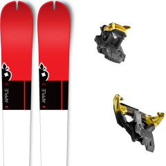 comparer et trouver le meilleur prix du ski Movement Rando apple 65 + tlt speedfit 10 alu yellow/black rouge/blanc sur Sportadvice
