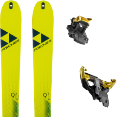 comparer et trouver le meilleur prix du ski Fischer Rando transalp 90 carbon + tlt speedfit 10 alu yellow/black jaune sur Sportadvice