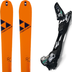 comparer et trouver le meilleur prix du ski Fischer Rando transalp 82 + f10 tour black/white orange/noir sur Sportadvice