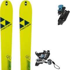 comparer et trouver le meilleur prix du ski Fischer Rando transalp 90 carbon + mtn pure black/blue sur Sportadvice