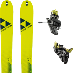 comparer et trouver le meilleur prix du ski Fischer Rando transalp 90 carbon + st radical 92 mm yellow 19 jaune sur Sportadvice