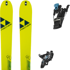 comparer et trouver le meilleur prix du ski Fischer Rando transalp 90 carbon + mtn tour black/blue g90 jaune sur Sportadvice