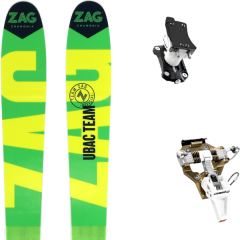 comparer et trouver le meilleur prix du ski Zag Rando ubac team + speed turn 2.0 bronze/black vert/jaune sur Sportadvice
