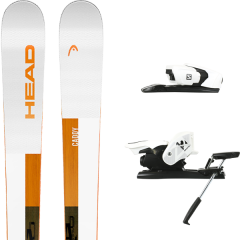 comparer et trouver le meilleur prix du ski Head Alpin caddy wh/or + z12 b90 white/black blanc/orange sur Sportadvice