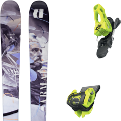 comparer et trouver le meilleur prix du ski Armada Alpin arv 86 + tyrolia attack 11 gw brake 90 l flash yellow bleu/noir/multicolore sur Sportadvice