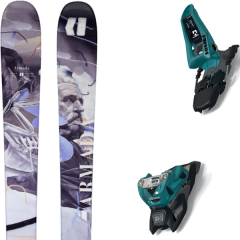 comparer et trouver le meilleur prix du ski Armada Alpin arv 86 + squire 11 id teal/black bleu/noir/multicolore sur Sportadvice