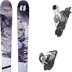 comparer et trouver le meilleur prix du ski Armada Alpin arv 86 + warden 11 n silver/black l90 19 bleu/noir/multicolore sur Sportadvice