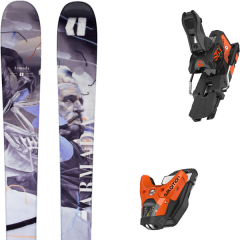 comparer et trouver le meilleur prix du ski Armada Alpin arv 86 + sth2 wtr 13 n orange/black bleu/noir/multicolore sur Sportadvice