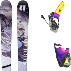 comparer et trouver le meilleur prix du ski Armada Alpin arv 86 + pivot 14 gw b95 forza 2.0 bleu/noir/multicolore sur Sportadvice