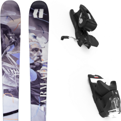 comparer et trouver le meilleur prix du ski Armada Alpin arv 86 + nx 12 gw b90 black bleu/noir/multicolore sur Sportadvice