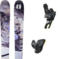 comparer et trouver le meilleur prix du ski Armada Alpin arv 86 + warden mnc 13 n black/grey 19 bleu/noir/multicolore sur Sportadvice