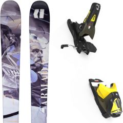 comparer et trouver le meilleur prix du ski Armada Alpin arv 86 + spx 12 gw b90 kaki/yellow bleu/noir/multicolore sur Sportadvice