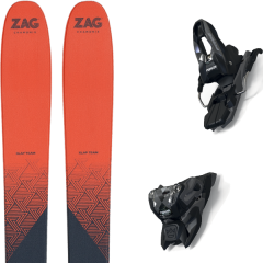 comparer et trouver le meilleur prix du ski Zag Alpin slap team + free ten id black/anthracite sur Sportadvice