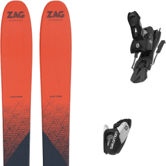 comparer et trouver le meilleur prix du ski Zag Alpin slap team + l7 gw n black/white b100 rouge/bleu sur Sportadvice