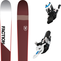 comparer et trouver le meilleur prix du ski Faction Rando prime 1.0 19 + vipec evo 12 90mm rouge/blanc 2019 sur Sportadvice