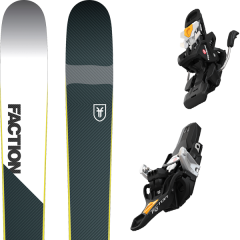 comparer et trouver le meilleur prix du ski Faction Rando prime 2.0 19 + tecton 12 100mm bleu/blanc 2019 sur Sportadvice