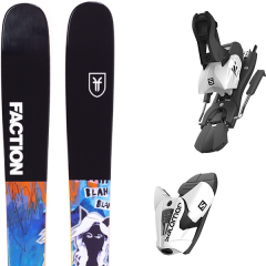 comparer et trouver le meilleur prix du ski Faction Alpin prodigy 1.0 x + z12 b100 white/black bleu/noir/multicolore sur Sportadvice