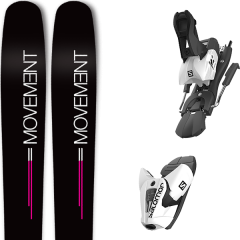 comparer et trouver le meilleur prix du ski Movement Alpin go 100 women + z12 b100 white/black noir sur Sportadvice
