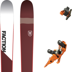 comparer et trouver le meilleur prix du ski Faction Rando prime 1.0 19 + oazo rouge/blanc 2019 sur Sportadvice