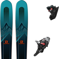 comparer et trouver le meilleur prix du ski Salomon Rando mtn explore 95 darkgreen + fritschi xenic 10 bleu sur Sportadvice