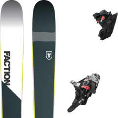 comparer et trouver le meilleur prix du ski Faction Rando prime 2.0 19 + fritschi xenic 10 bleu/blanc 2019 sur Sportadvice