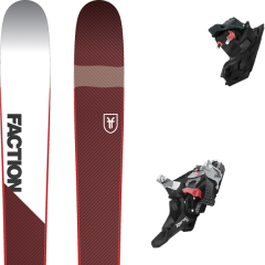 comparer et trouver le meilleur prix du ski Faction Rando prime 1.0 19 + fritschi xenic 10 rouge/blanc 2019 sur Sportadvice