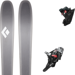 comparer et trouver le meilleur prix du ski Black Diamond Rando helio 88 + fritschi xenic 10 gris/blanc/jaune sur Sportadvice