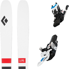 comparer et trouver le meilleur prix du ski Black Diamond Rando helio recon 95 + vipec evo 12 100mm blanc/noir/rouge sur Sportadvice