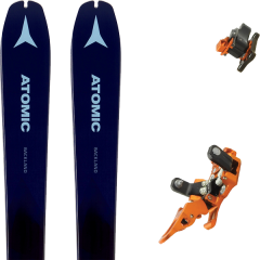 comparer et trouver le meilleur prix du ski Atomic Rando backland wmn 78 dark blue/blue + oazo bleu sur Sportadvice