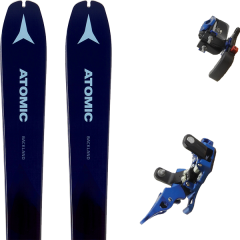 comparer et trouver le meilleur prix du ski Atomic Rando backland wmn 78 dark blue/blue + pika bleu sur Sportadvice