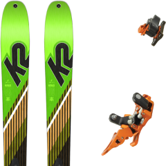 comparer et trouver le meilleur prix du ski K2 Rando wayback 88 + oazo vert/noir sur Sportadvice
