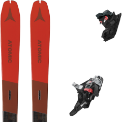 comparer et trouver le meilleur prix du ski Atomic Rando backland 78 red/black + fritschi xenic 10 rouge/noir sur Sportadvice