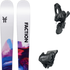 comparer et trouver le meilleur prix du ski Faction Alpin prodigy 1.0 x + tyrolia attack 11 gw brake 90 l solid black multicolore/blanc sur Sportadvice