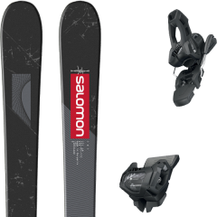 comparer et trouver le meilleur prix du ski Salomon Alpin tnt black/grey/red + tyrolia attack 11 gw brake 90 l solid black noir/gris/rouge sur Sportadvice