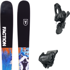 comparer et trouver le meilleur prix du ski Faction Alpin prodigy 1.0 x 19 + tyrolia attack 11 gw brake 90 l solid black bleu/noir/multicolore 2019 sur Sportadvice