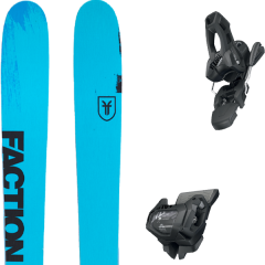 comparer et trouver le meilleur prix du ski Faction Alpin 1.0 + tyrolia attack 11 gw brake 90 l solid black bleu sur Sportadvice