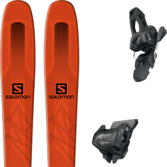 comparer et trouver le meilleur prix du ski Salomon Alpin qst 85 orange/black 19 + tyrolia attack 11 gw brake 90 l solid black orange/noir 2019 sur Sportadvice