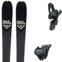 comparer et trouver le meilleur prix du ski Black Crows Alpin divus + tyrolia attack 11 gw brake 90 l solid black noir/gris sur Sportadvice
