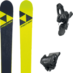 comparer et trouver le meilleur prix du ski Fischer Alpin nightstick + tyrolia attack 11 gw brake 90 l solid black jaune/noir sur Sportadvice