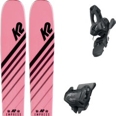 comparer et trouver le meilleur prix du ski K2 Alpin empress + tyrolia attack 11 gw brake 90 l solid black rose sur Sportadvice