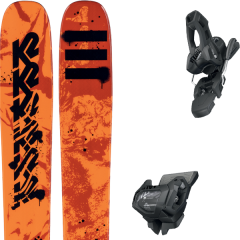 comparer et trouver le meilleur prix du ski K2 Alpin press + tyrolia attack 11 gw brake 90 l solid black orange/noir sur Sportadvice